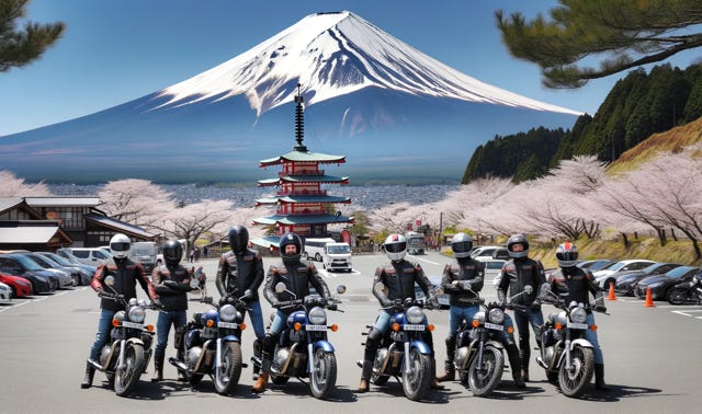 Samurai Motorradtour Japan 